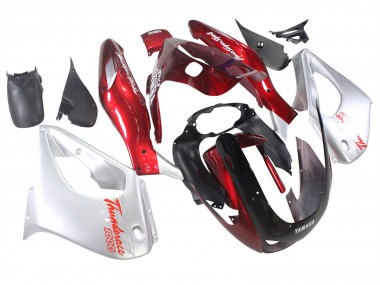 Carena Moto Yamaha YZF 1000R Thunderace 1997-2007 - Rosso Argento Thunderace