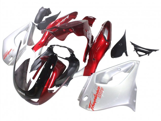 Carena Moto Yamaha YZF 1000R Thunderace 1997-2007 - Rosso Argento Thunderace