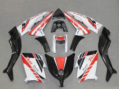Carena Moto Yamaha TMAX530 2012-2014 - Bianco Rosso Nero Corsa