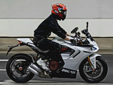 Carena Moto Ducati 2021-2024 Ducati Supersport 950/950S 2021-2024 - Bianco Nero