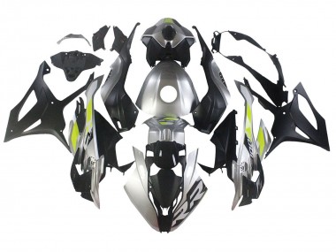 Carena Moto BMW S1000RR 2023-2024 - Argento Nero Opaco Verde Lime