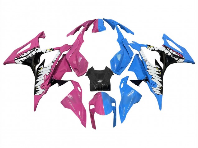 Carena Moto BMW S1000RR 2019-2022 - Rosa Profondo Blu Squalo