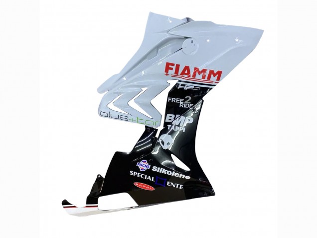 Carena Moto BMW S1000RR 2015-2016 - Bianco Nero Lucido Fiamm