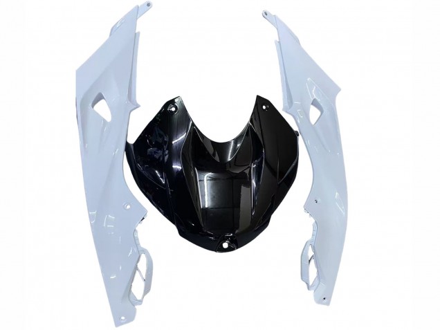 Carena Moto BMW S1000RR 2015-2016 - Bianco Nero Lucido Fiamm
