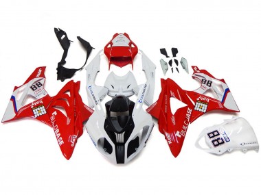 Carena Moto BMW S1000RR 2009-2014 - Bianco Rosso