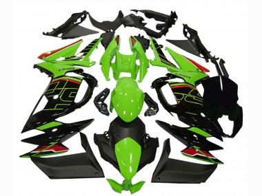 Carena Moto Kawasaki Ninja 650 EX650 2020-2025 - Verde Rosso Nero