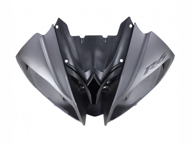 Carena Moto Yamaha YZF 600 R6 2008-2016 - Grigio Nero Fibra di Carbonio Stile