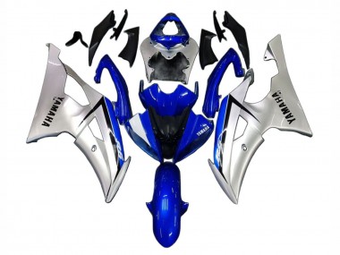 Carena Moto Yamaha YZF 600 R6 2008-2016 - Argento Blu