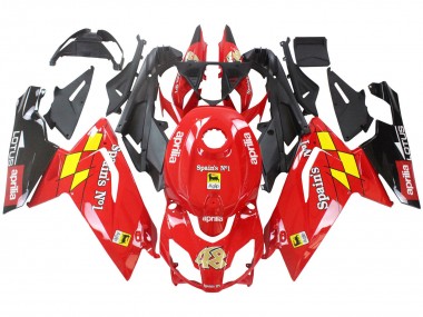 Carena Moto Aprilia RS125 2006-2011 - Rosso Bianco Giallo Nero