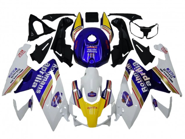 Carena Moto Aprilia RS125 2006-2011 - Bianco Blu Giallo Rothmans