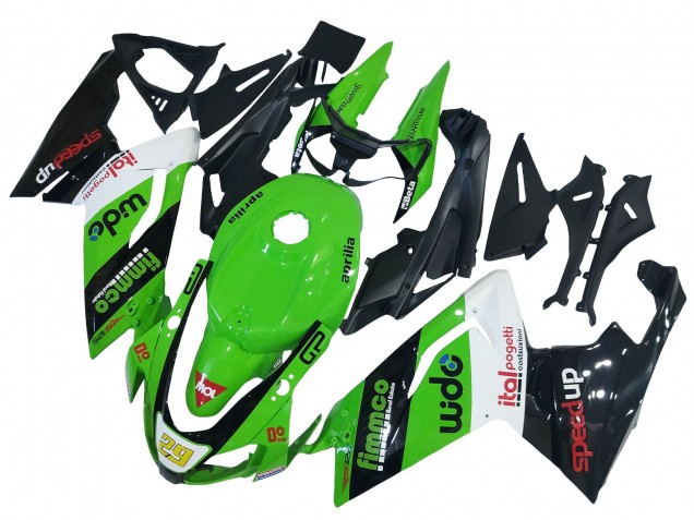 Carena Moto Aprilia RS125 2006-2011 - Verde Bianco Nero