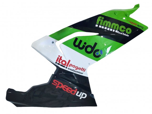 Carena Moto Aprilia RS125 2006-2011 - Verde Bianco Nero