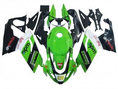 Carena Moto Aprilia RS125 2006-2011 - Verde Bianco Nero