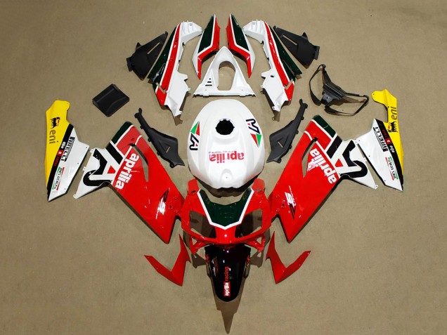 Carena Moto Aprilia RS125 2006-2011 - Rosso Bianco Nero Giallo