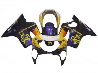 Carena Moto Honda CBR600 F4 1999-2000 - Bianco Giallo Nero Lucido Joes
