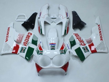 Carena Moto Honda CBR900RR 893 1992-1993 - Bianco Rosso Verde Castrol HRC