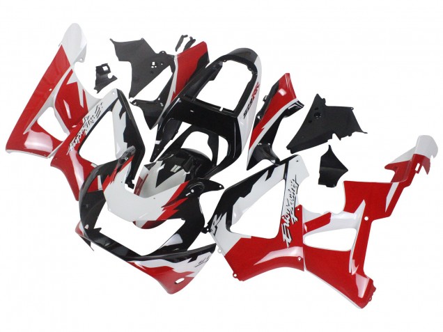 Carena Moto Honda CBR900RR 929 2000-2001 - Bianco Rosso Nero Lucido Corsa