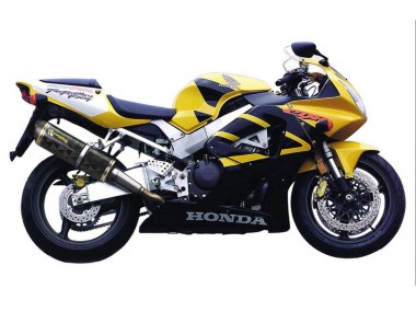 Carena Moto Honda CBR900RR 929 2000-2001 - Giallo Blu Scuro