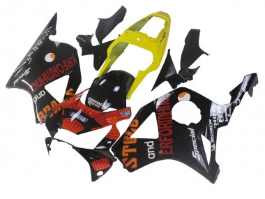Carena Moto Honda CBR900RR 954 2002-2003 - Giallo Rosso Nero Lucido Repsol Rossi