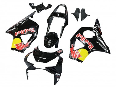 Carena Moto Honda CBR900RR 954 2002-2003 - Nero Lucido Giallo Red Bull Michelin