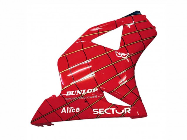Carena Moto Honda CBR900RR 954 2002-2003 - Rosso Blu Scuro Dunlop