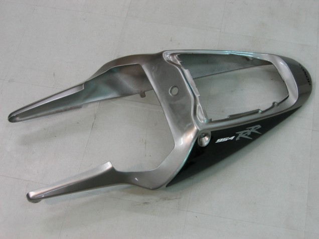 Carena Moto Honda CBR900RR 954 2002-2003 - Argento Nero Lucido