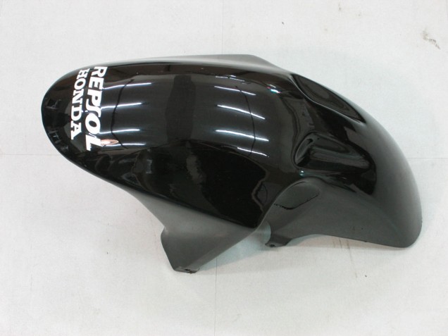 Carena Moto Honda CBR900RR 954 2002-2003 - Argento Nero Lucido
