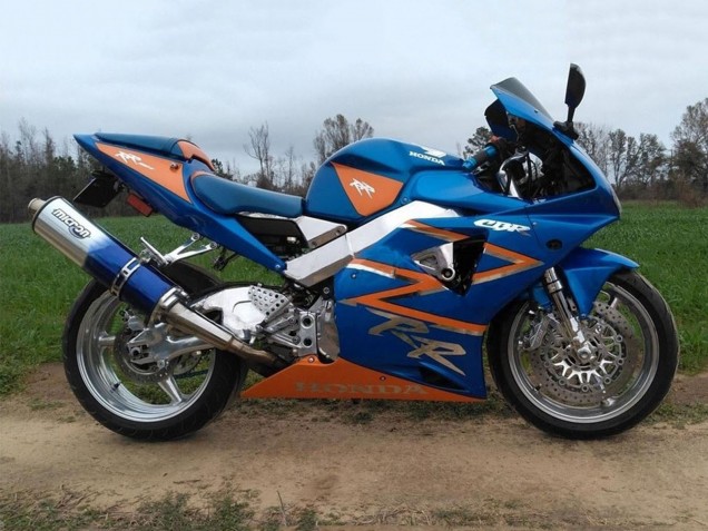 Carena Moto Honda CBR900RR 954 2002-2003 - Arancia Blu