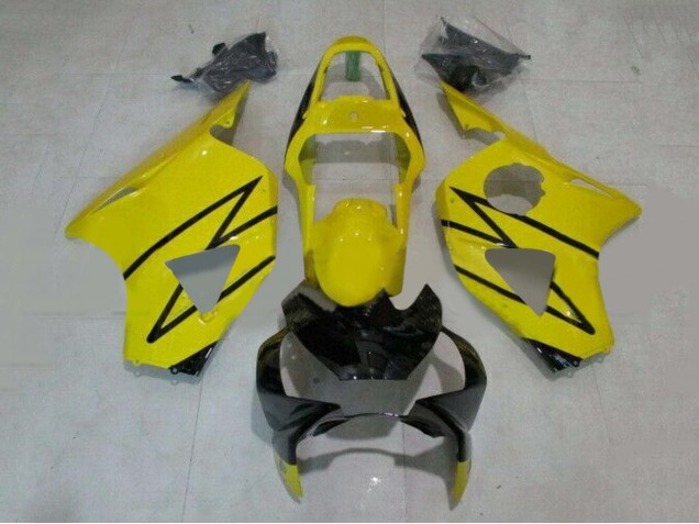 Carena Moto Honda CBR900RR 954 2002-2003 - Giallo Nero Lucido