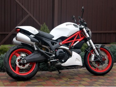 Carena Moto Ducati Monster 696 796 1100 1100S 2008-2012 - Bianco