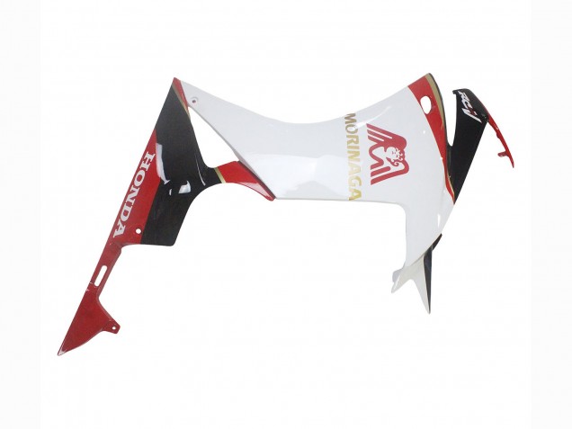 Carena Moto Honda CBR500R 2013-2015 - Bianco Rosso Verde Nero Lucido Morinage 777