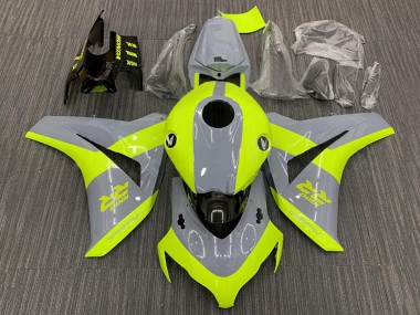 Carena Moto Honda CBR1000RR 2008-2011 - Nardo Grigio Fluorescent Verde