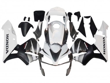 Carena Moto Honda CBR600RR 2003-2004 - Bianco Nero Opaco Corsa