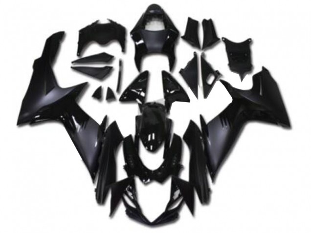 Carena Moto Suzuki GSXR 600/750 2011-2024 - Nero Lucido Nero Opaco