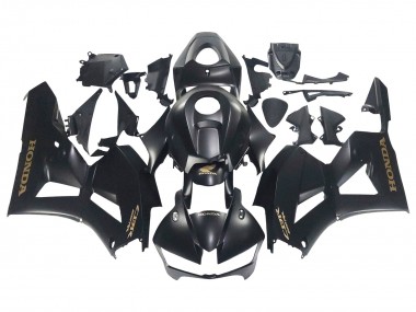 Carena Moto Honda CBR600RR 2013-2023 - Nero Opaco Oro Decals