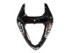 Carena Moto Kawasaki ZX10R 2006-2007 - Nero Lucido Bianco West