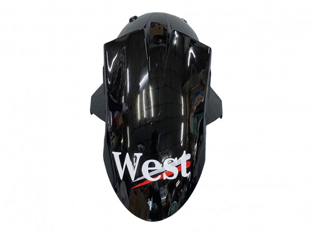Carena Moto Kawasaki ZX10R 2006-2007 - Nero Lucido Bianco West