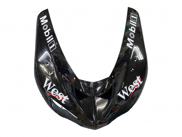 Carena Moto Kawasaki ZX10R 2006-2007 - Nero Lucido Bianco West