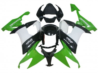 Carena Moto Kawasaki ZX10R 2006-2007 - Verde Bianco Nero