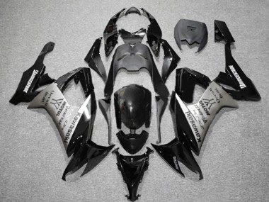Carena Moto Kawasaki ZX10R 2006-2007 - Nero Opaco Grigio Motul