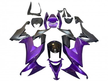 Carena Moto Kawasaki ZX10R 2008-2010 - Viola Nero