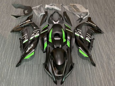 Carena Moto Kawasaki ZX10R 2016-2020 - Nero Opaco Verde Bianco Ninja