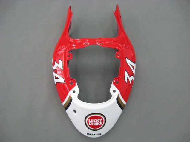Carena Moto Suzuki GSXR 1300 Hayabusa 1996-2007 - Bianco Rosso Motul