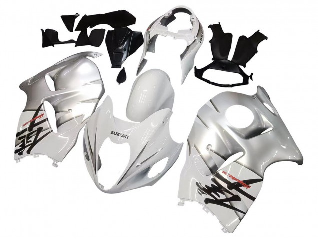 Carena Moto Suzuki GSXR 1300 Hayabusa 1996-2007 - Bianco Argento Hayabusa