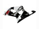 Carena Moto Suzuki GSXR 600 / GSXR 750 2001-2003 - Bianco Nero Lucido Rosso