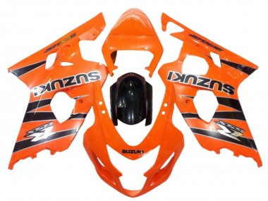 Carena Moto Suzuki GSXR 600 / GSXR 750 2004-2005 - Arancia Nero