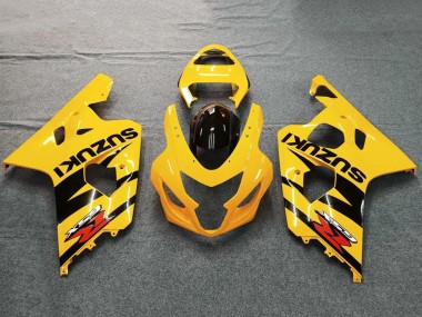 Carena Moto Suzuki GSXR 600 / GSXR 750 2004-2005 - Giallo Nero