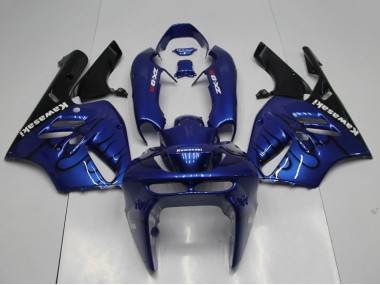 Carena Moto Kawasaki ZX9R 1994-1997 - Blu Nero Fiamma