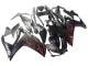 Carena Moto Yamaha YZF R3/R25 2015-2018 - Nero Lucido Nero Opaco Rosso