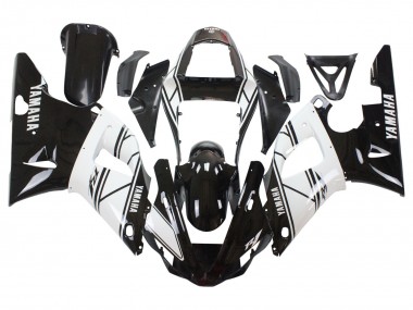 Carena Moto Yamaha YZF 1000 R1 2000-2001 - Bianco Nero